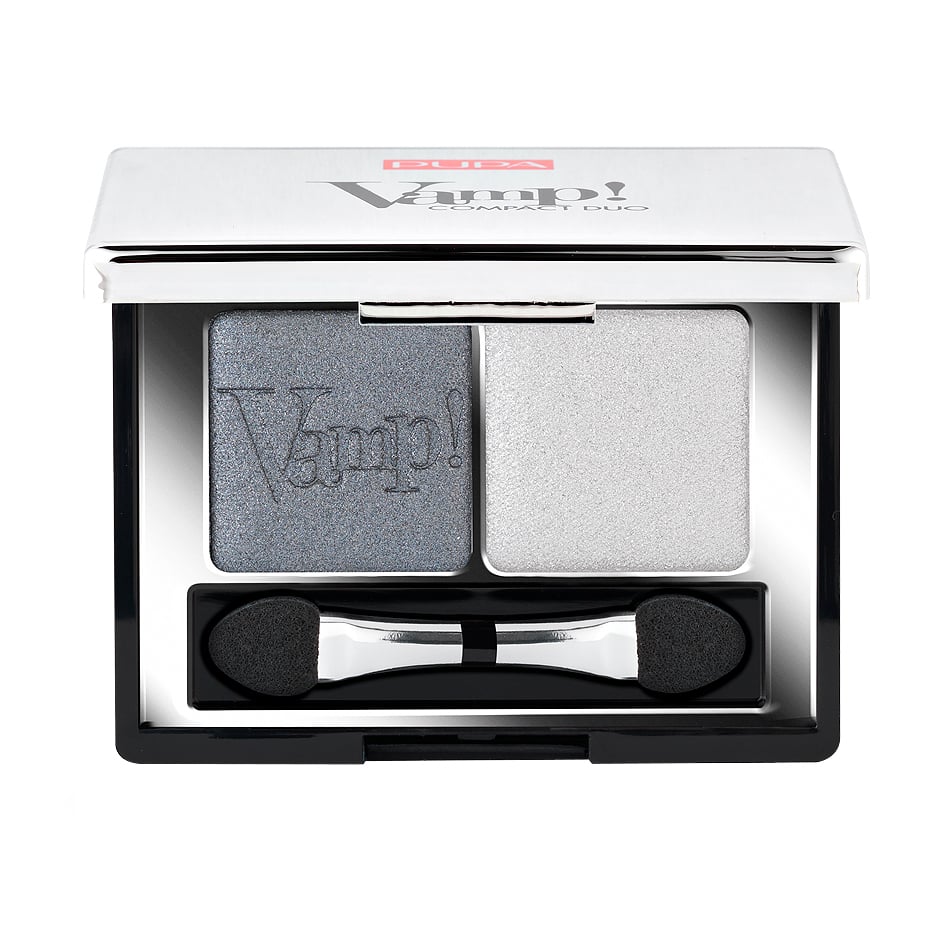 Компактні тіні для повік Pupa Vamp! Compact Eyeshadow Duo 009 Silver Stone, 2.2 г